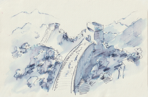 Carnet de voyage en Chine - Simone Boulanger
