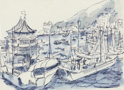 Le port - Hong-Kong