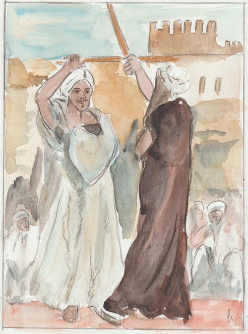 La danse du bâton