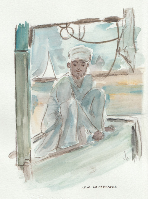 Sur la félouque - Assouan