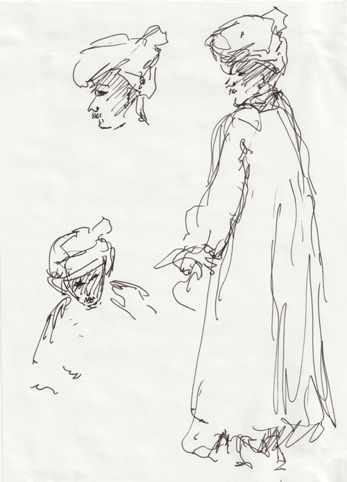 Etude d'un personnage
