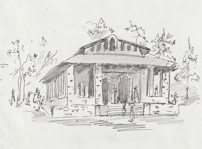 Gonder - Eglise Debré Birhan Selassié