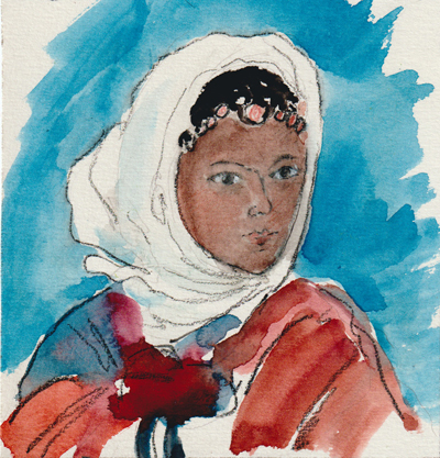 Jeune femme Gromo