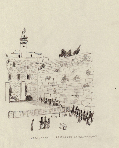 Jérusalem, le Mur des Lamentations