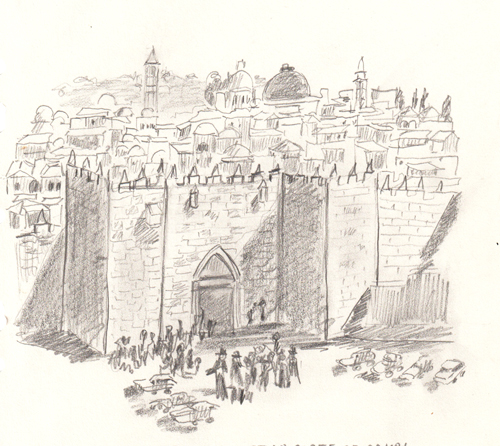 Jérusalem, Porte de Damas