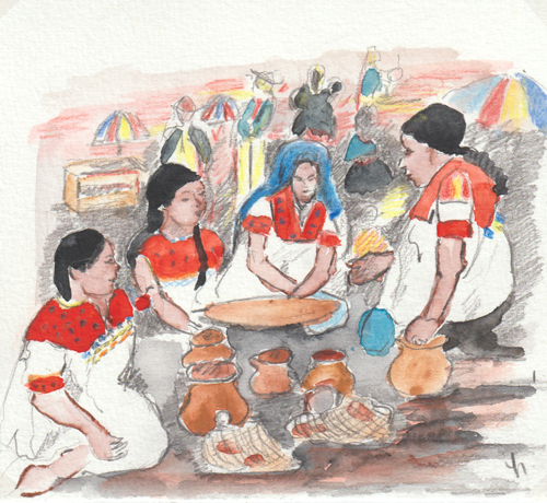 Jour de marché - San Juan Chamula